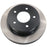 The C25050 ProSeries OE+ Brake Rotor is a black and silver car brake disc with four holes.