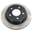 A C25406 ProSeries OE+ Brake Rotor featuring a black hub and multiple holes for mounting.
