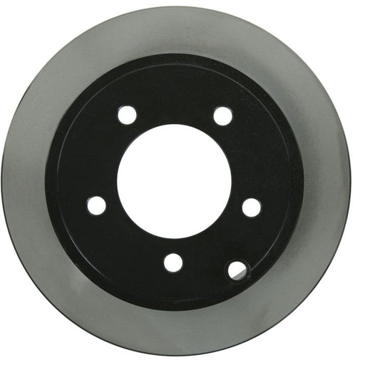 The C26539 ProSeries OE+ Brake Rotor featuring five bolt holes, shown from a top view.