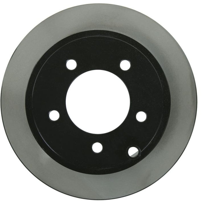 The C26539 ProSeries OE+ Brake Rotor featuring five bolt holes, shown from a top view.