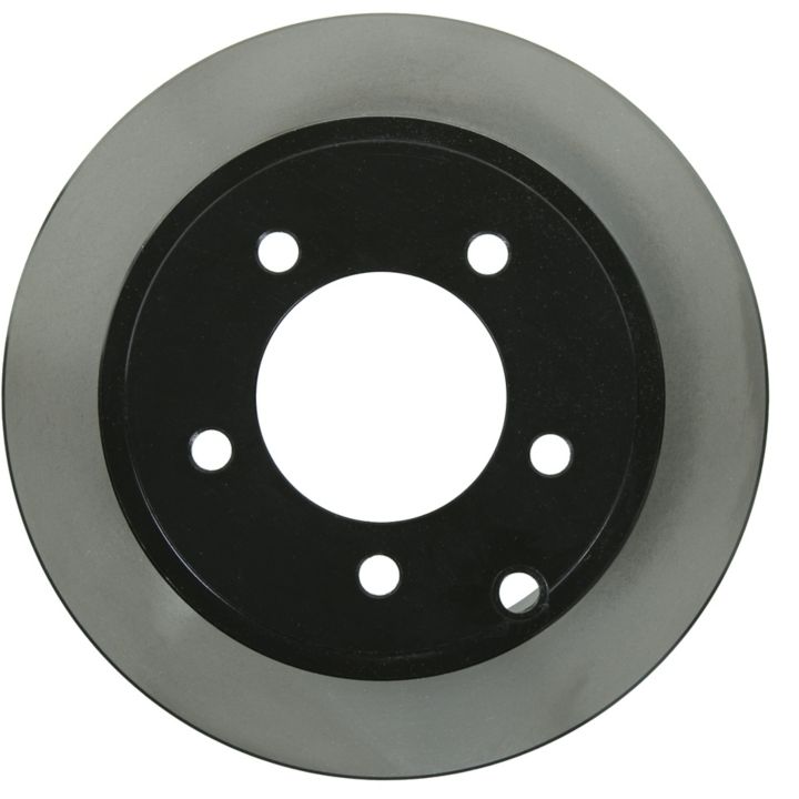 The C26539 ProSeries OE+ Brake Rotor featuring five bolt holes, shown from a top view.