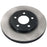 A single *C25483 ProSeries OE+ Brake Rotor* featuring a black center and a silver outer edge against a white background.