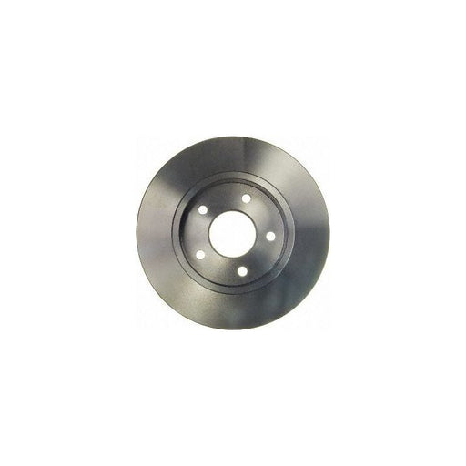 Photograph of the C25459 ProSeries OE+ Brake Rotor, featuring a circular metal brake disc with a center hole and four surrounding smaller holes, set against a white background.