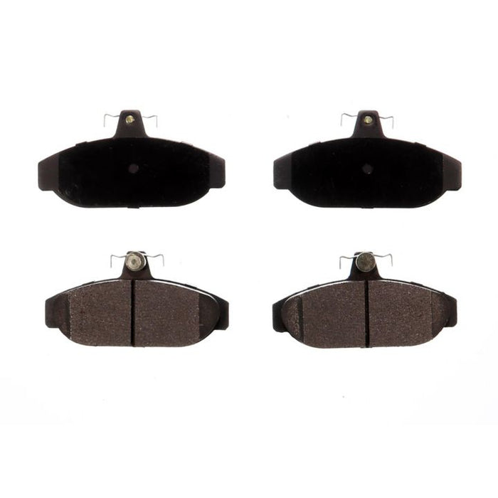The BFD262SM ProSeries OE Brake Pads are displayed in two rows, featuring a sleek black and grey design against a white background.
