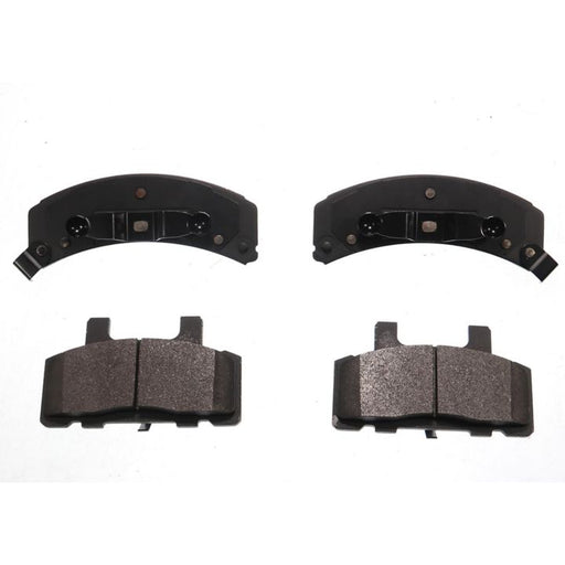 Four BFD368SM ProSeries OE Brake Pads arranged in pairs on a plain white background.