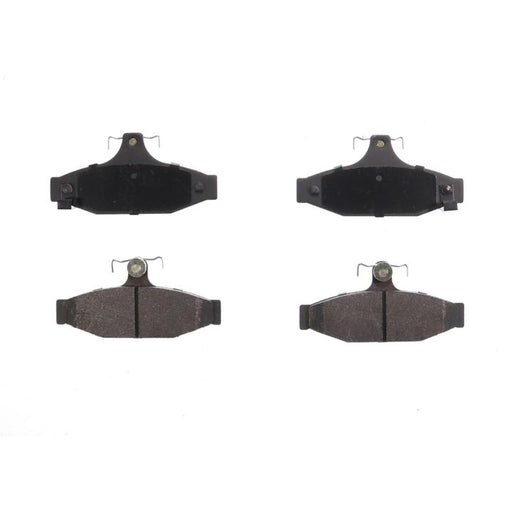 Four BFD413SM ProSeries OE Brake Pads arranged in a grid pattern on a white background.