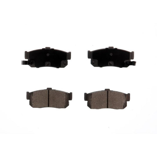 Four BFD540ACR ProSeries OE black and gray brake pads displayed against a white background.