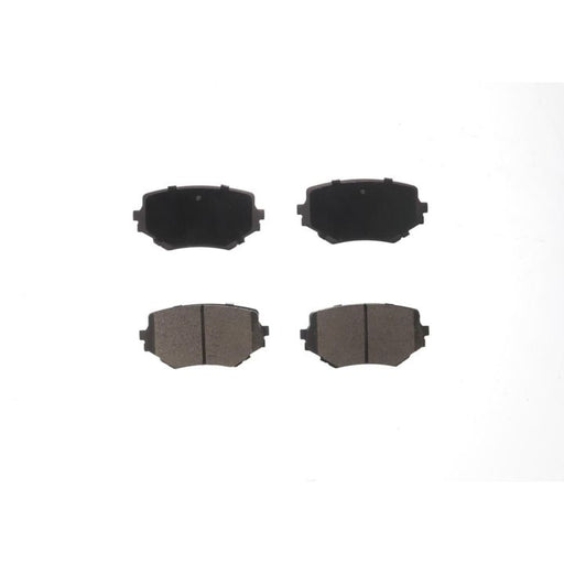Four BFD680CR ProSeries OE Brake Pads arranged in a square pattern on a white background.