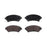 Four BFD699SM ProSeries OE Brake Pads in black, arranged in pairs on a white background.