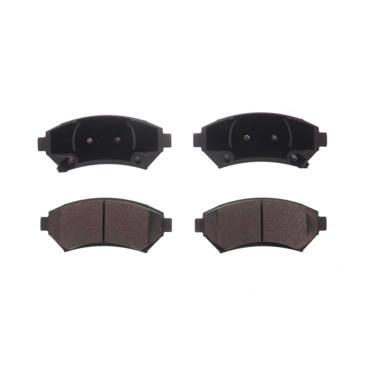 Four BFD699SM ProSeries OE Brake Pads in black, arranged in pairs on a white background.