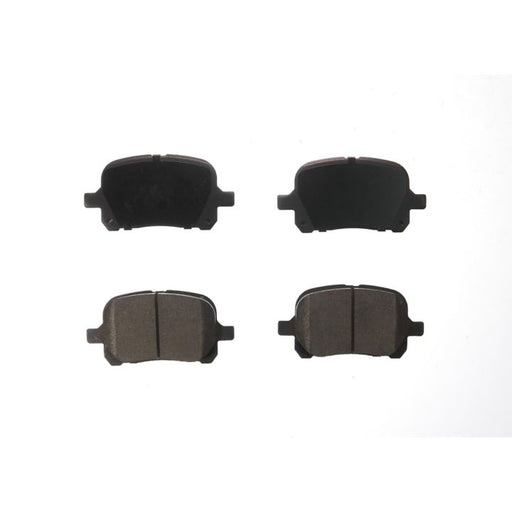 Four BFD707CR ProSeries OE Brake Pads in black, arranged in a 2x2 grid on a white background.