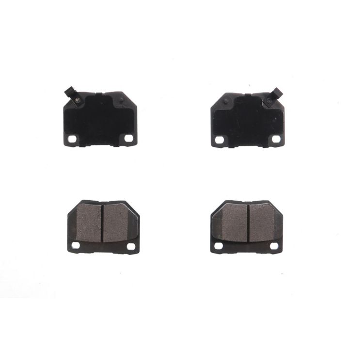 Four BFD461SM ProSeries OE Brake Pads in black displayed against a white background.