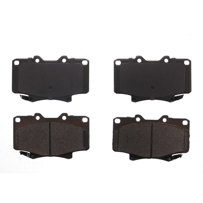 Four BFD502SM ProSeries OE Brake Pads arranged in two rows on a white background.