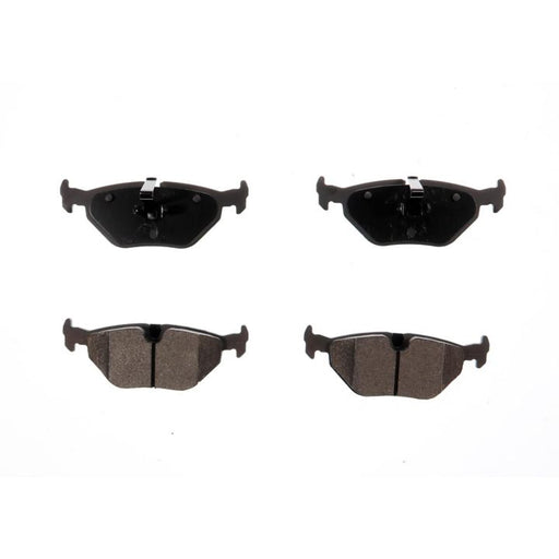 Four BFD763SM ProSeries OE Brake Pads in black, arranged in two rows against a white background.