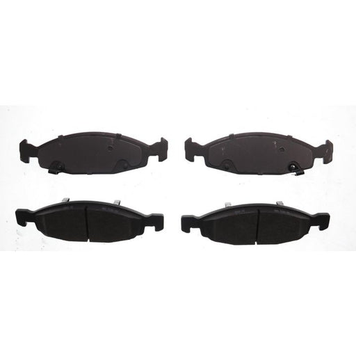 Four BFD942SM ProSeries OE Brake Pads displayed on a white background in a 2x2 grid format.