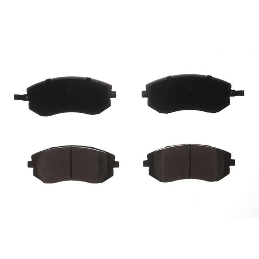 Four BFD929CR ProSeries OE Brake Pads in black, arranged in two pairs on a plain white background.