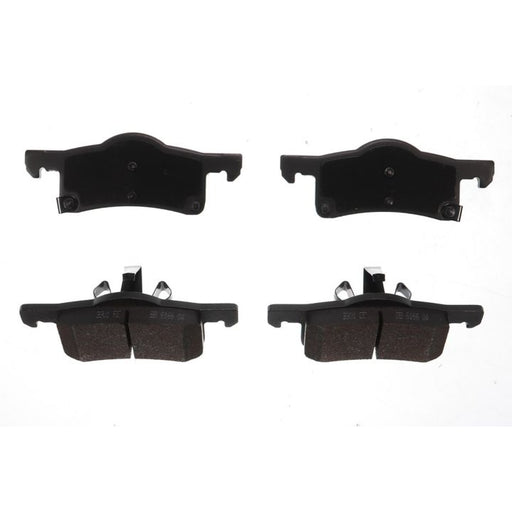 Four BFD935SM ProSeries OE Brake Pads in black, arranged in two rows on a white background.