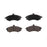 Four BFD941CR ProSeries OE Brake Pads in black and grey, arranged in two rows on a white background.