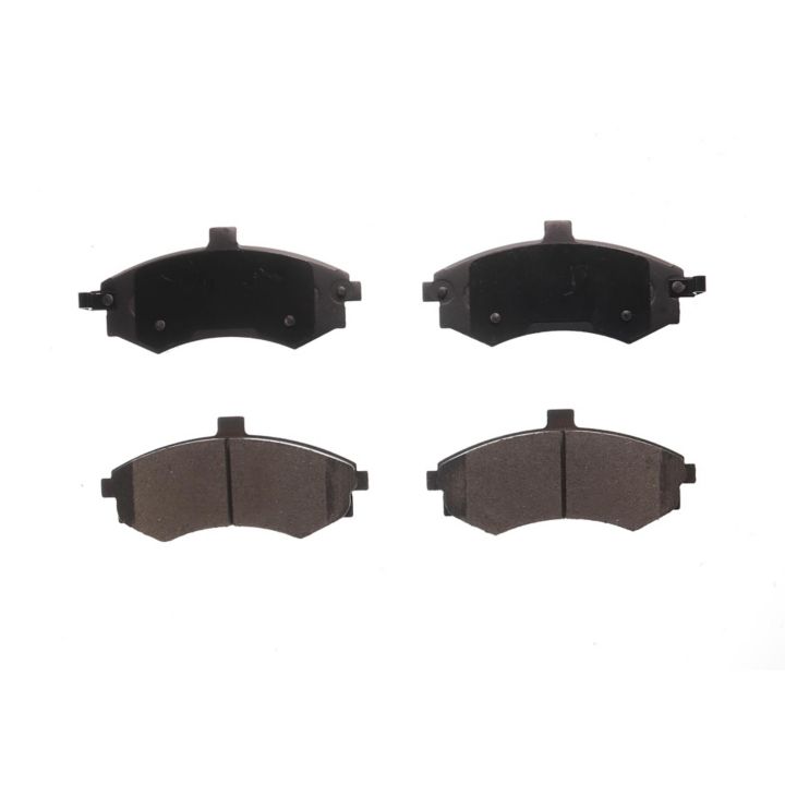 Four BFD941CR ProSeries OE Brake Pads in black and grey, arranged in two rows on a white background.