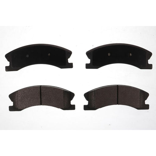Four BFD945SM ProSeries OE Brake Pads in black, arranged on a white background in two rows of two pads each.