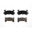 Four BFD988CR ProSeries OE Brake Pads in black are arranged in two rows against a white background.