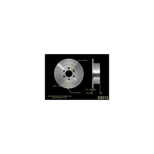 53013 Pro-Series OE Brake Rotor