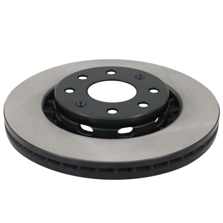 A single C26134 ProSeries OE+ Brake Rotor in silver and black for a car, displayed on a white background.