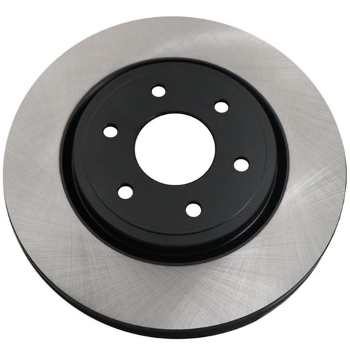 A C26420 ProSeries OE+ Brake Rotor featuring a central black hub and five mounting holes, laying flat against a white background.