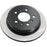 The C26348 ProSeries OE+ Brake Rotor is a metallic car brake disc rotor featuring a black center hub with multiple holes for mounting.