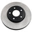 A detailed shot of the C26343 ProSeries OE+ Brake Rotor features a central black hub and multiple mounting holes.