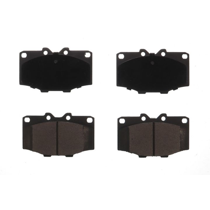 Four BFD137CR ProSeries OE Brake Pads in black, arranged in two rows on a plain white background.
