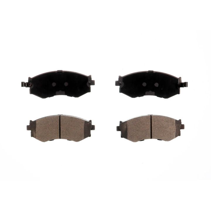 Four BFD462SM ProSeries OE Brake Pads in black and brown, arranged in two rows on a white background.