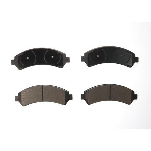 Top and bottom views of four BFD726SM ProSeries OE Brake Pads in black on a white background.