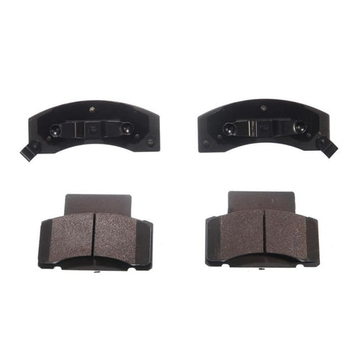 Four BFD459ASM ProSeries OE Brake Pads in black, arranged in two rows on a white background.