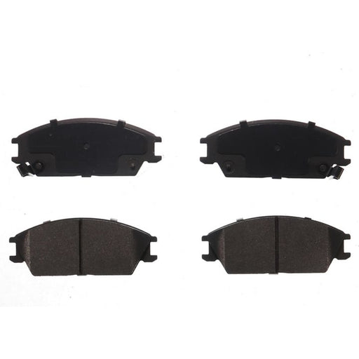 Four BFD497SM ProSeries OE Brake Pads in black, arranged in a rectangular pattern on a white background.