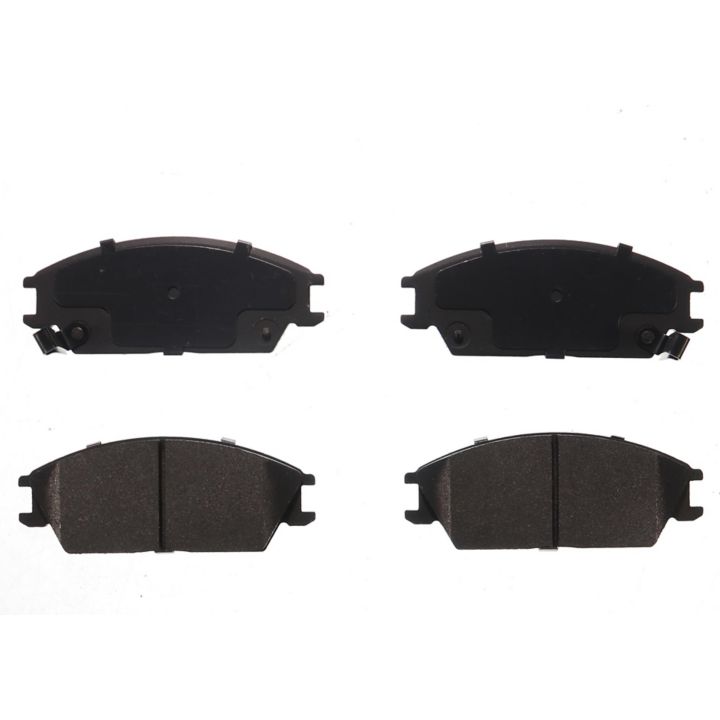 Four BFD497SM ProSeries OE Brake Pads in black, arranged in a rectangular pattern on a white background.