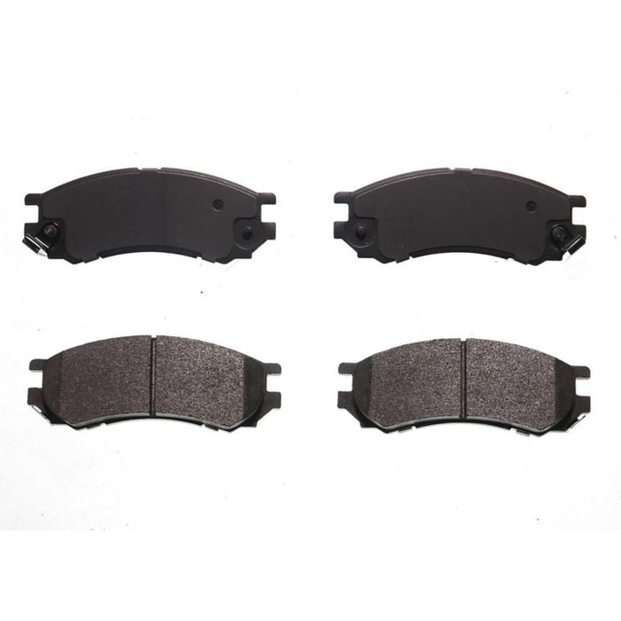 Four BFD728SM ProSeries OE Brake Pads in black, arranged in two rows on a plain white background.