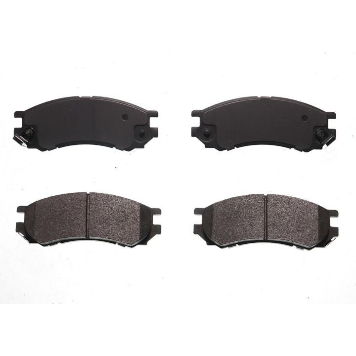 Four BFD728SM ProSeries OE Brake Pads in black, arranged in two rows on a plain white background.