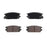 Four BFD532CR ProSeries OE Brake Pads in black and brown arranged in two rows on a white background.