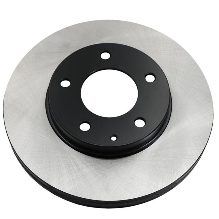 A single ProSeries OE+ Brake Rotor (model C25430) with a central hole and multiple smaller holes for mounting.