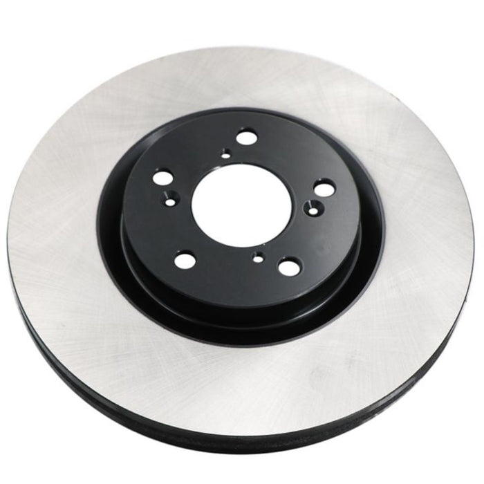 A C80044 ProSeries OE+ Brake Rotor in silver with a black inner hub.