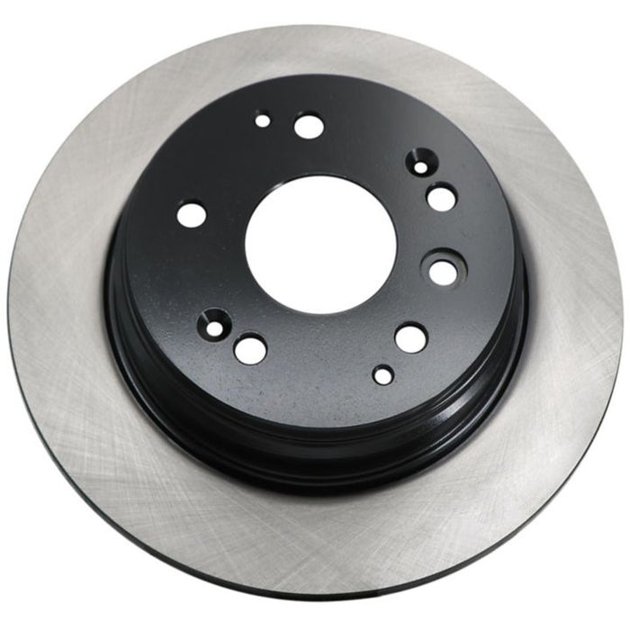 The C26209 ProSeries OE+ Brake Rotor features a black center and silver outer edge, with multiple holes for alignment and mounting.