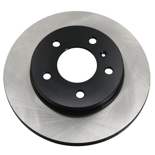The C26180 ProSeries OE+ Brake Rotor features a black central hub, a silver outer ring, and five mounting holes.