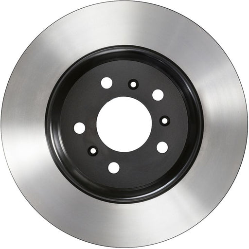 A C80178 ProSeries OE+ Brake Rotor featuring a metallic brake disc with a central black hub and multiple perforated holes for vehicle attachment.