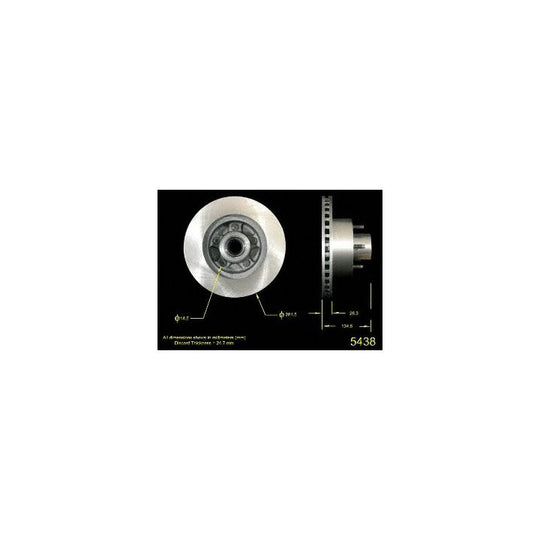 5438 Pro-Series OE Brake Rotor