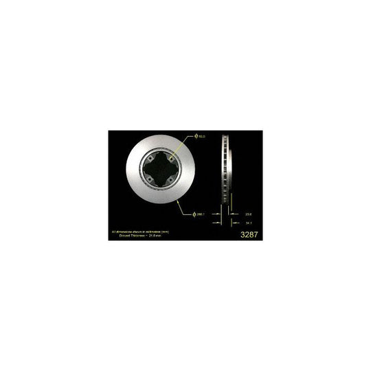 3287 Pro-Series OE Brake Rotor