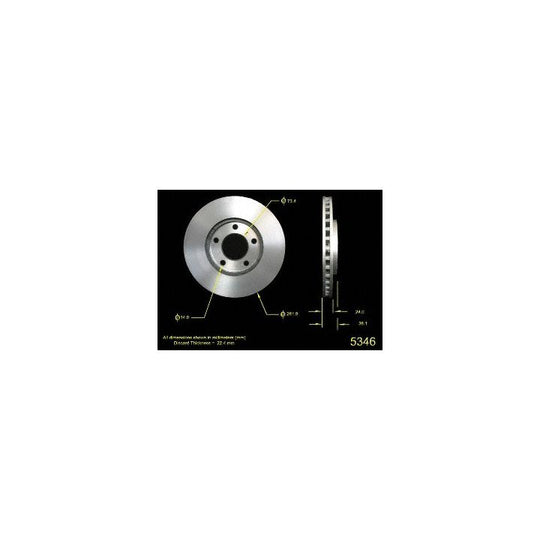 5346 Pro-Series OE Brake Rotor
