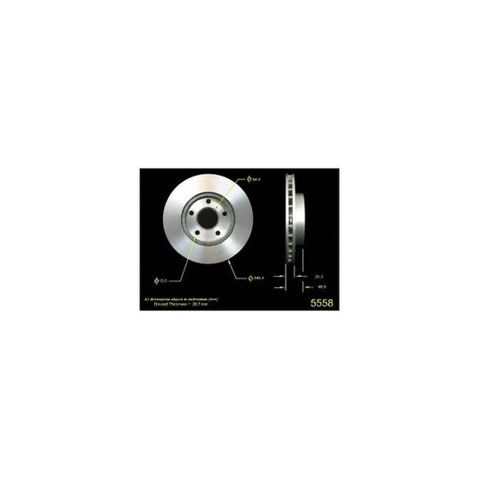 5558 Pro-Series OE Brake Rotor