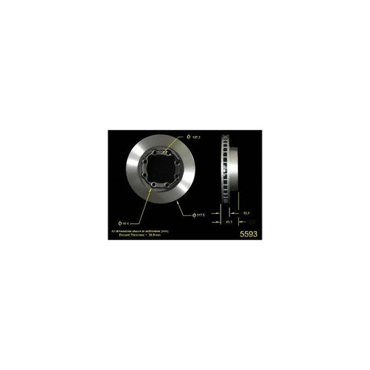 5593 Pro-Series OE Brake Rotor