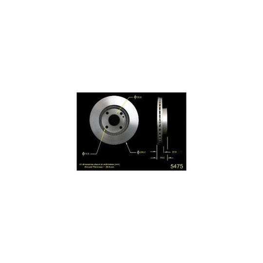 5475 Pro-Series OE Brake Rotor